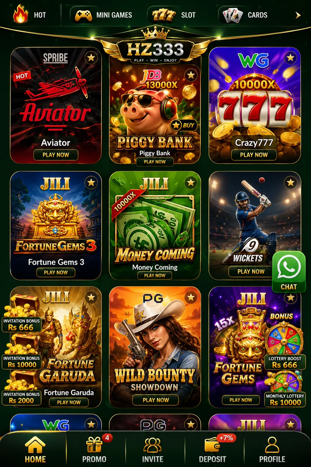 HZ333 App Games