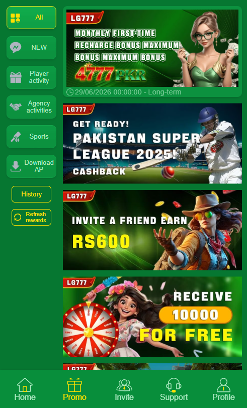 LG777 Game App