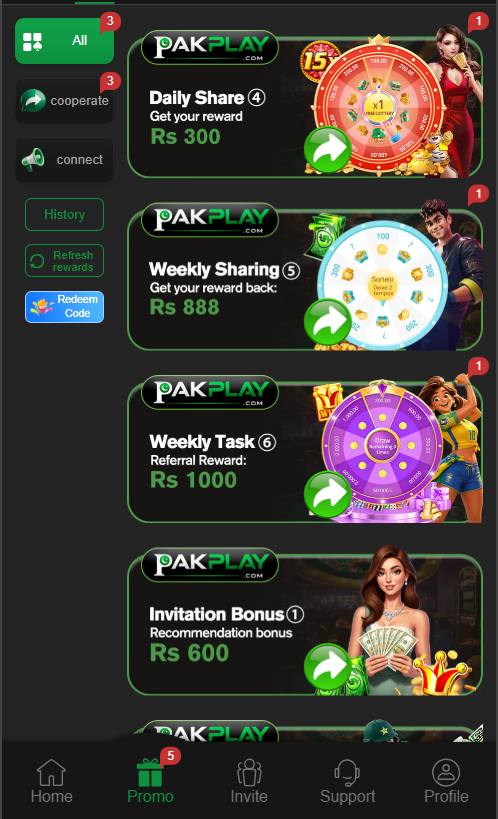 PAKPLAY Game App