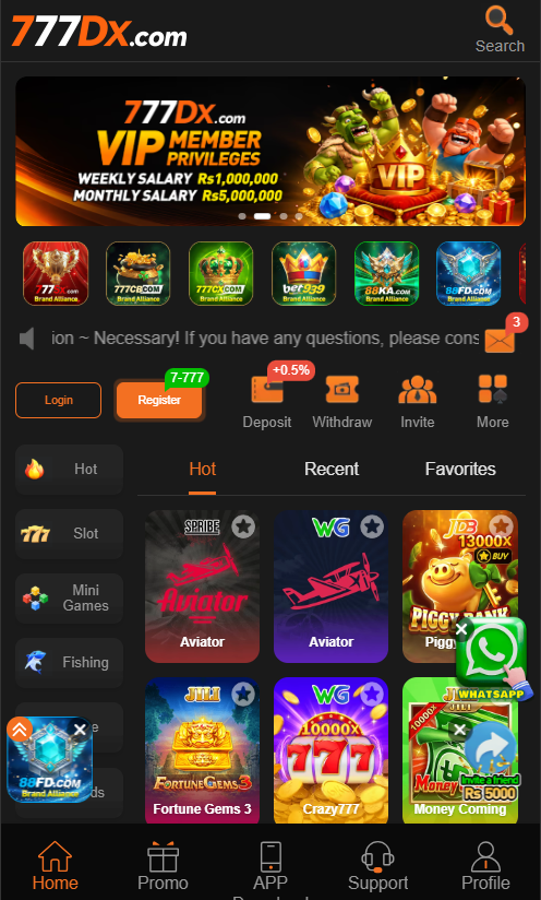 777DX Game