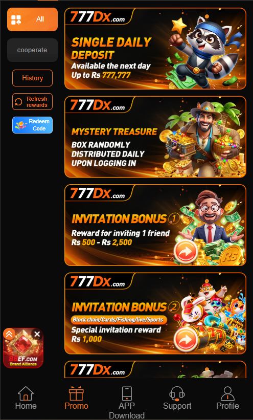777DX Game App